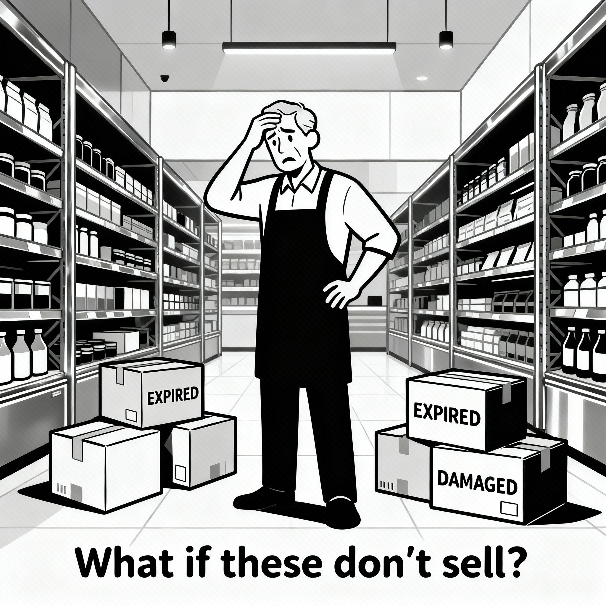 Expired and damaged products concern